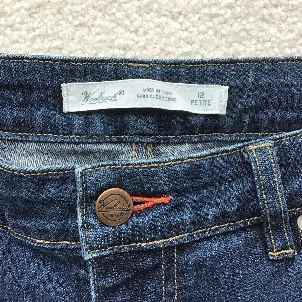 WOOLRICH DENIM JEANS SIZE 12 PETITE